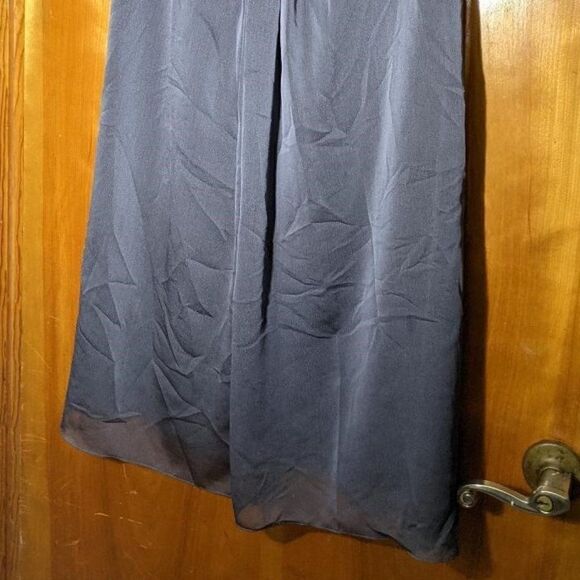 🆕NWT ADRIANA PAPEL BEAUTIFULLY STONE ADORNED EVENING DRESS - SMOKE (GRAY) - 16 - Picture 2 of 9